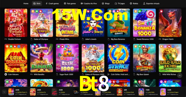 Bônus Generosos e Exclusivos no Bt8 para Você!